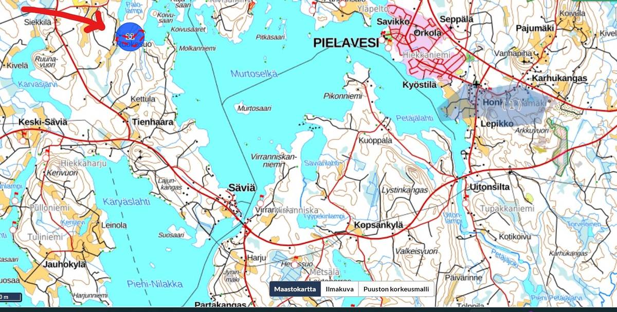 Omslagsbild för objektet Metsätila Mustapohja