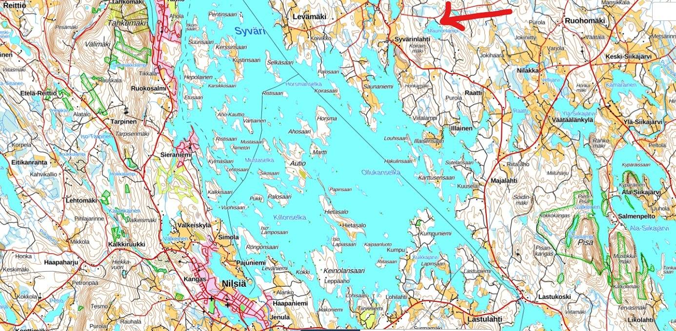 Kansikuva kohteelle Pikunniemi, Nilsiä, Kirkkokoskentie 115 A