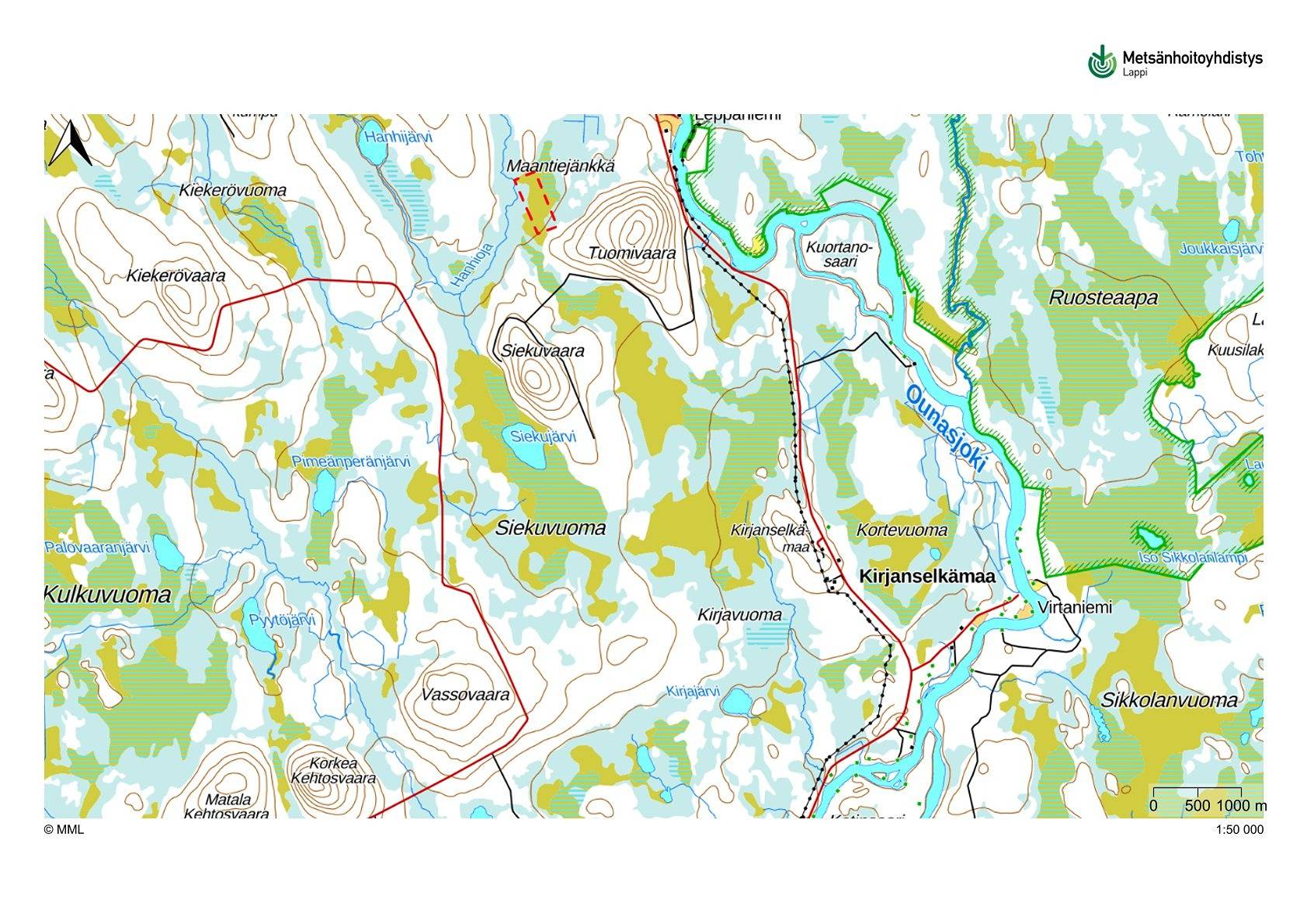 Kansikuva kohteelle Alatalo 261-410-1-44 määrala n. 16.19 ha