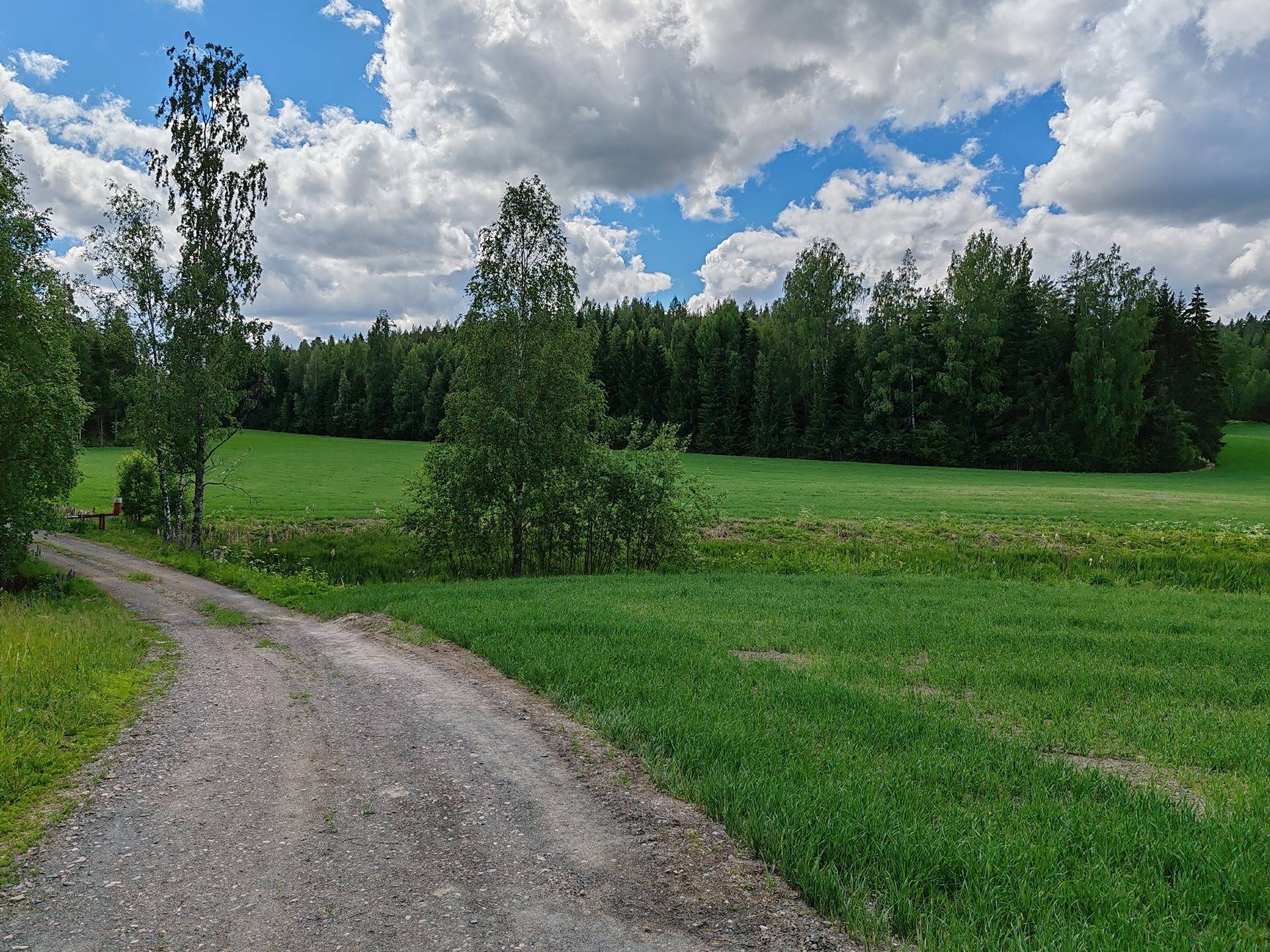 Maatila rakennuksineen Lohjan Leppäkorvessa, rauhallisella sijainnilla mutta vain 60 km kehä-III:lta. 28