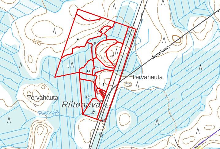 Omslagsbild för objektet Tähkälä 691-401-19-52 määräala