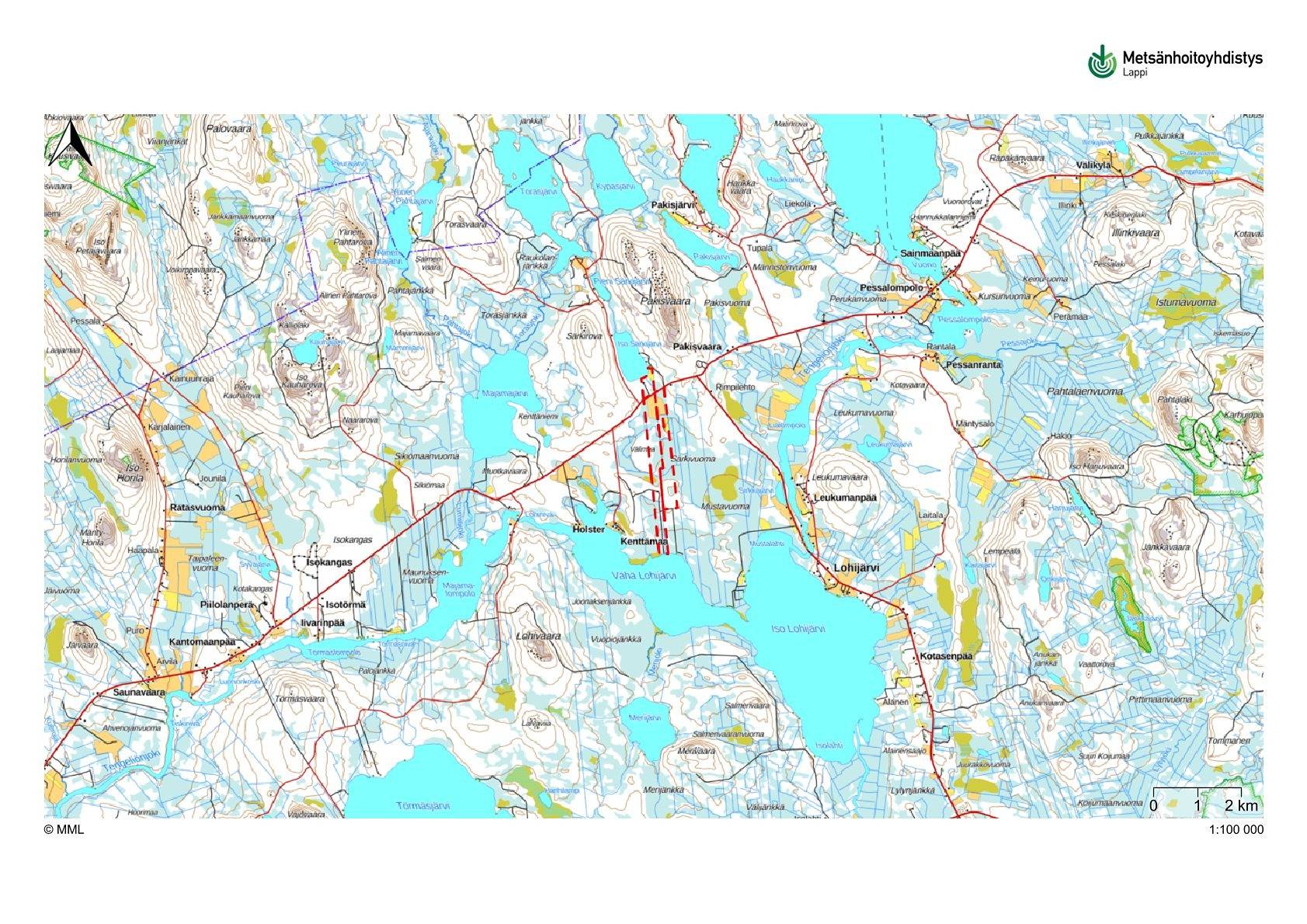 Lahtela 976-401-15-3 ja Särkivuoma 976-401-15-44 1