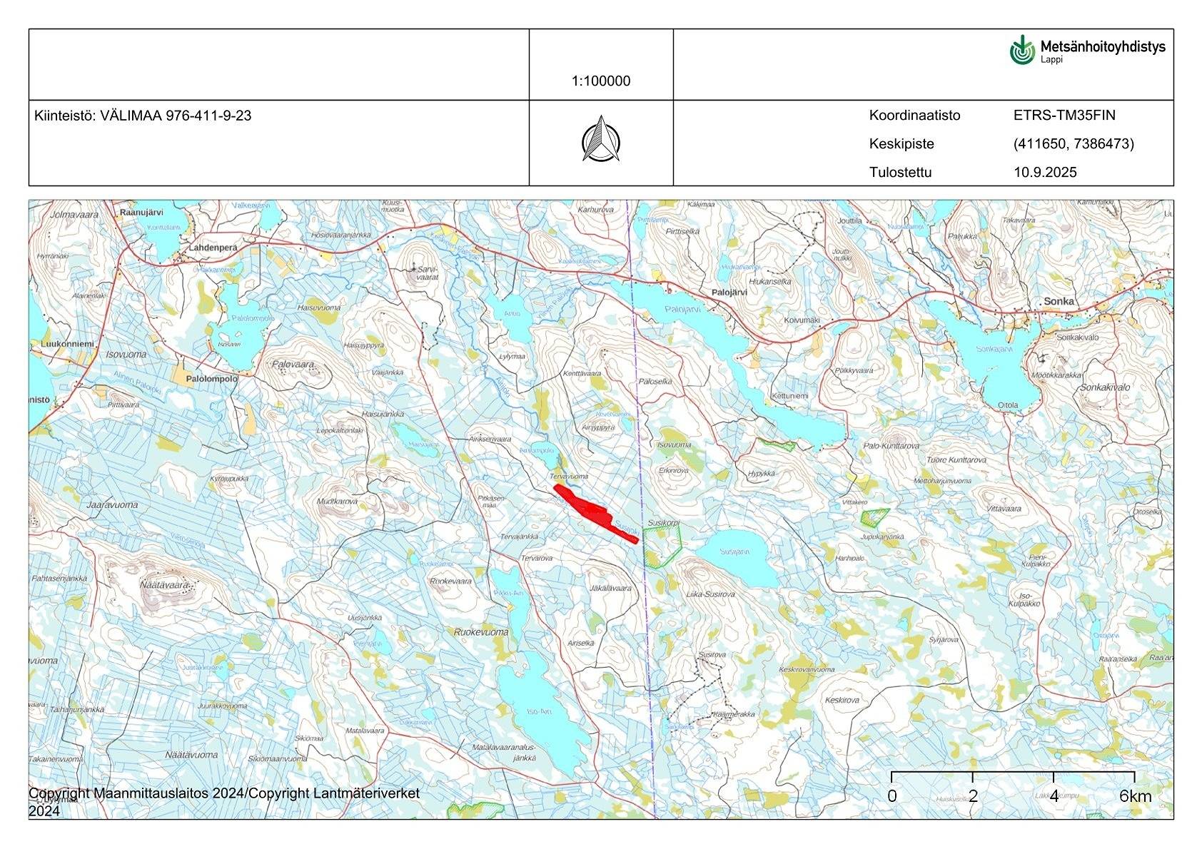 Välimaa määräala Airijoki 1