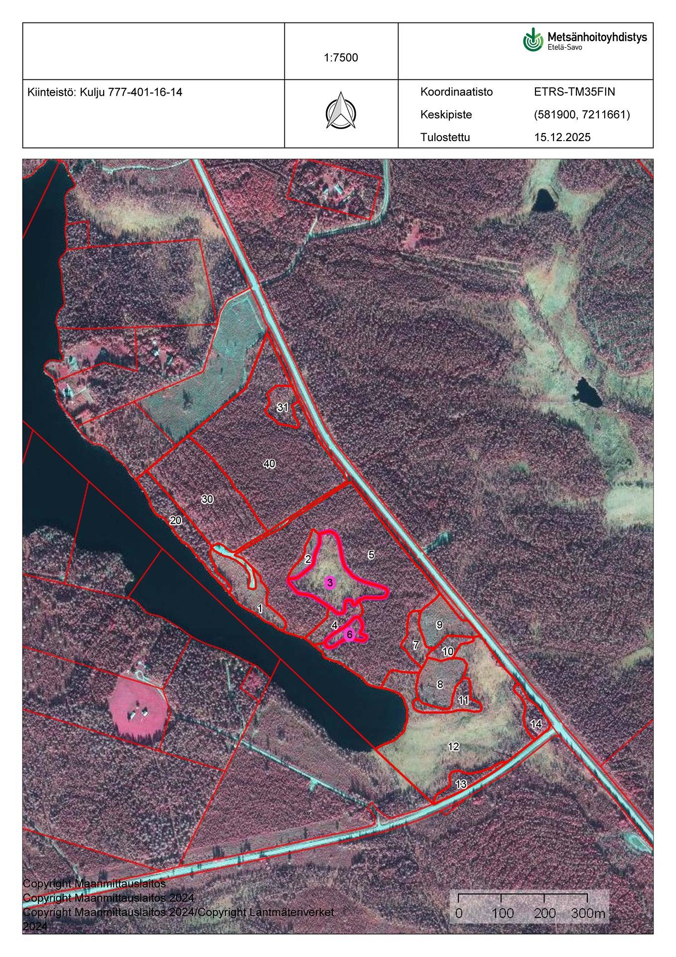 Suomussalmi, Kulju 16-14, 37,18 ha 1
