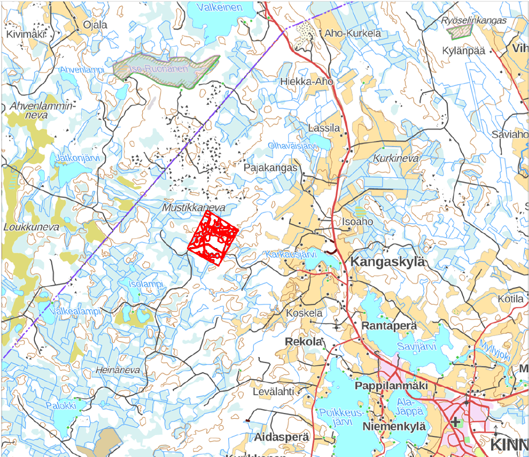 Kangaskylä, Rajala 256-401-14-33 määräala 1