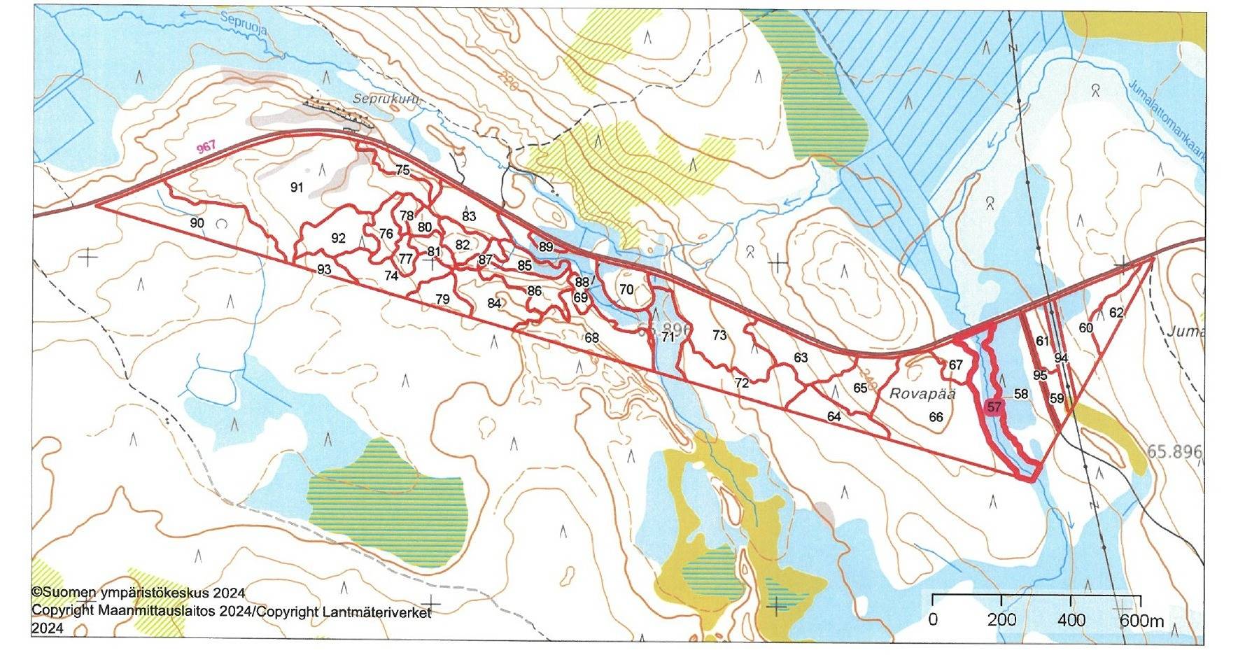 Pikkuniemi 758-402-1-25 määräala 1
