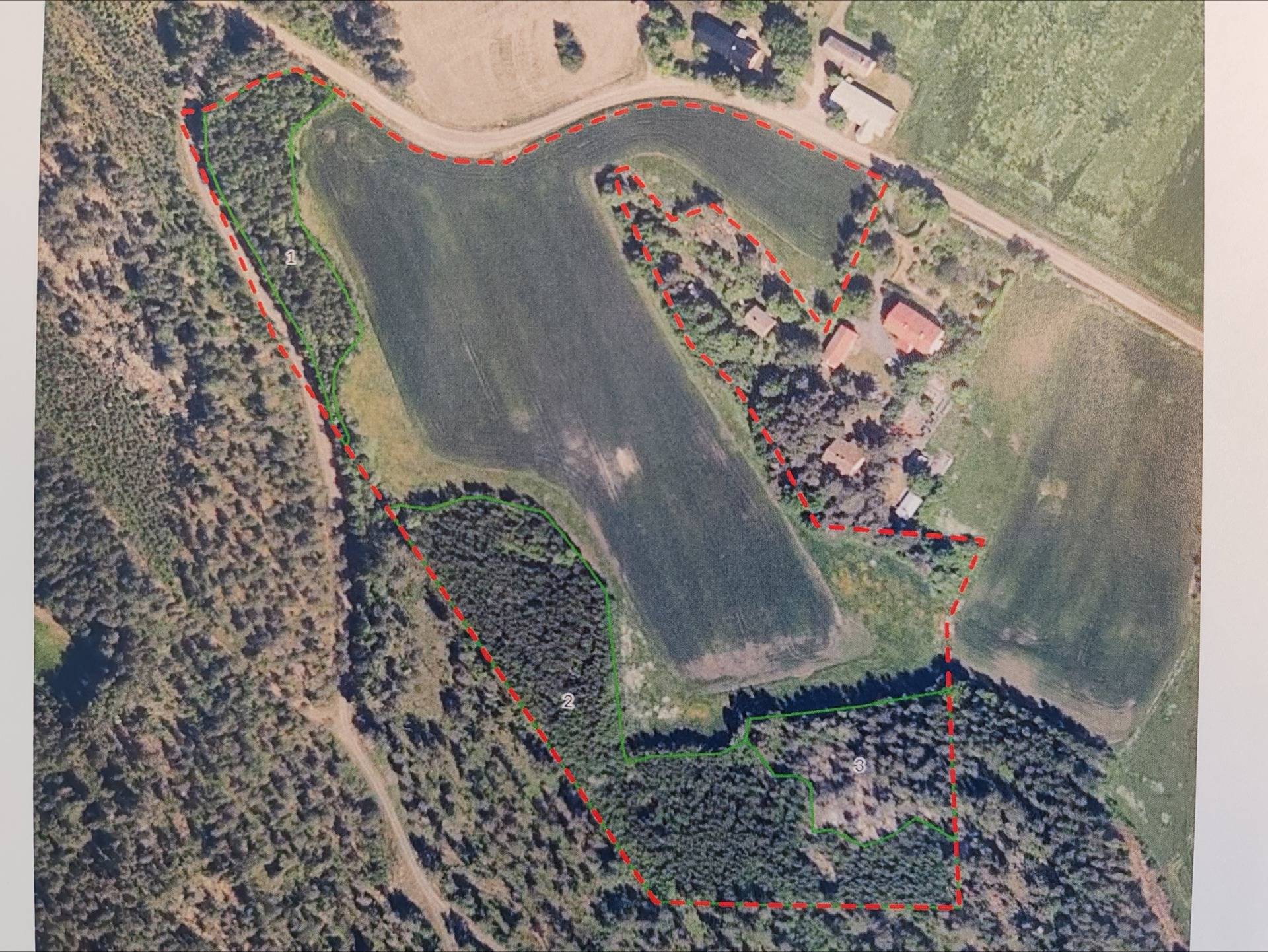 Pelto-/metsätila Ylhäis 1:13 Salo Kestrikki 1