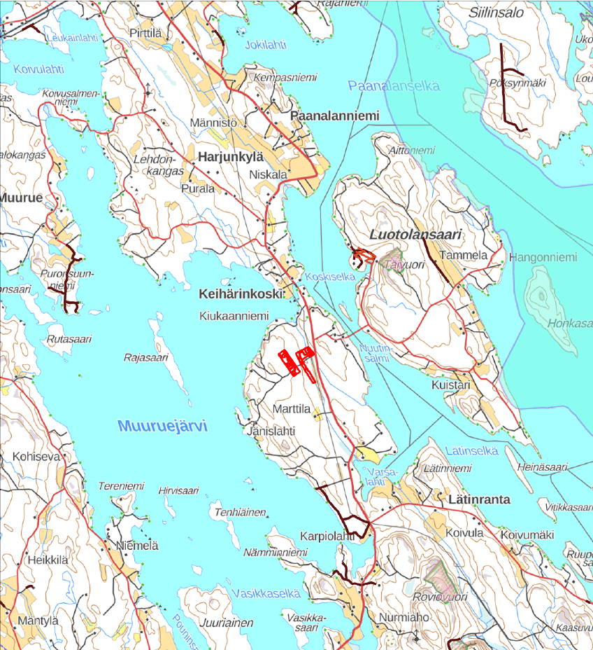 Keihärinkoski, Kivikkola 931-406-1-18 & Riihipelto 931-406-1-64 1