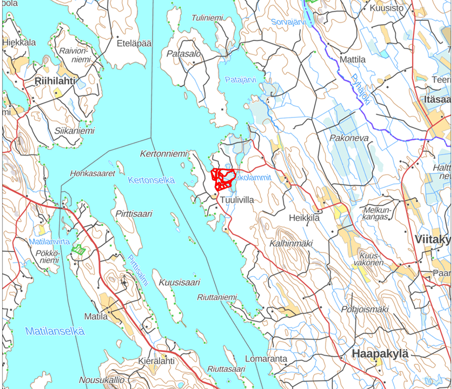 Haapakylä, Toivonniemi 992-461-1-171-M601 1