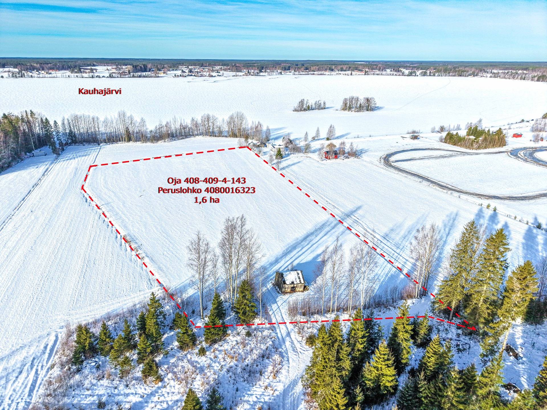 Lapua, Kauhajärvi, Hakolantie, peltolohko, Oja 408-409-4-143 (määräala) 1