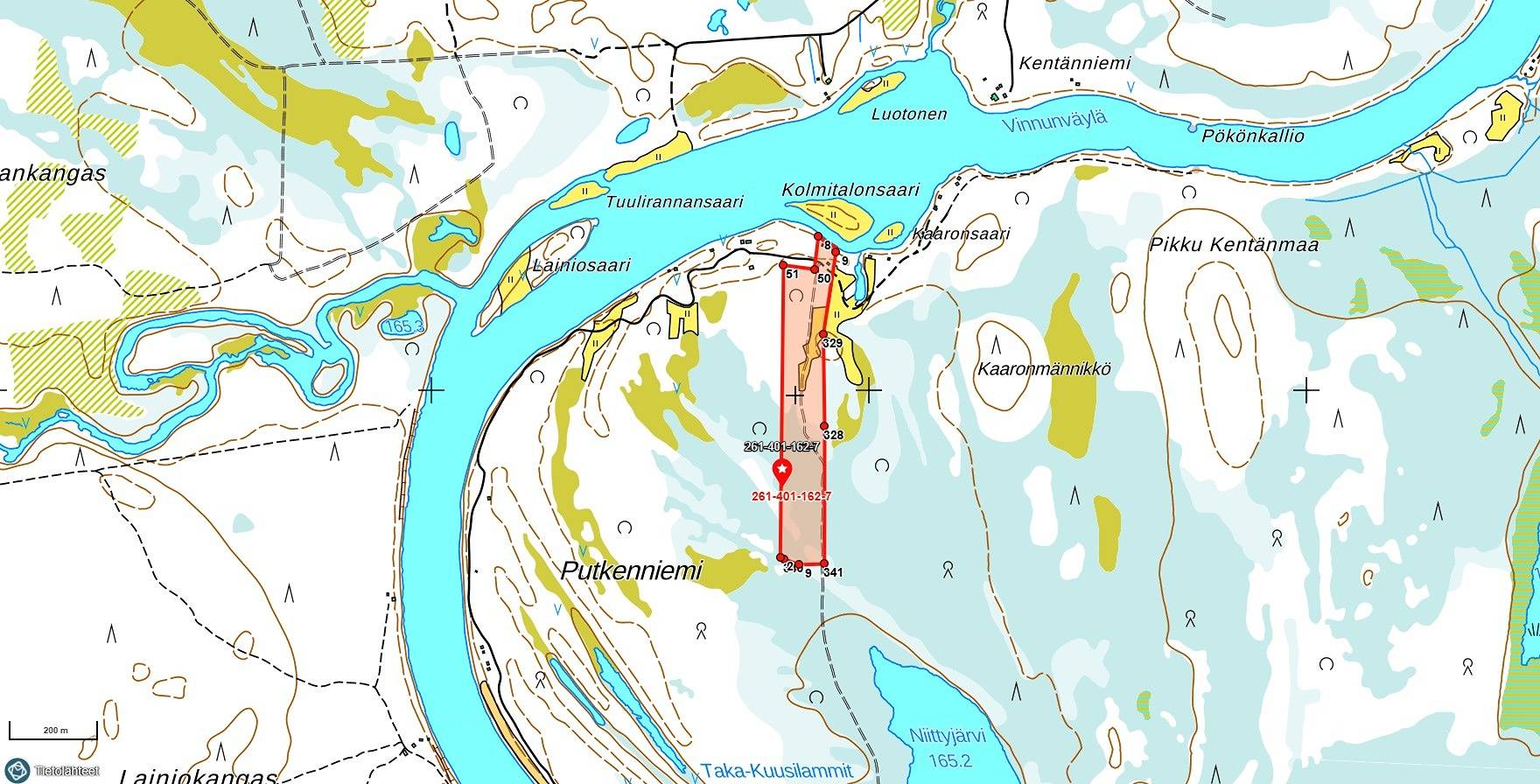 Kotimaa 261-401-162-7 määräala 1
