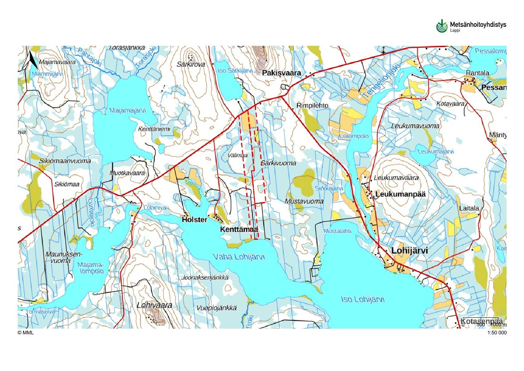 Lahtela 976-401-15-3 ja Särkivuoma 976-401-15-44 1