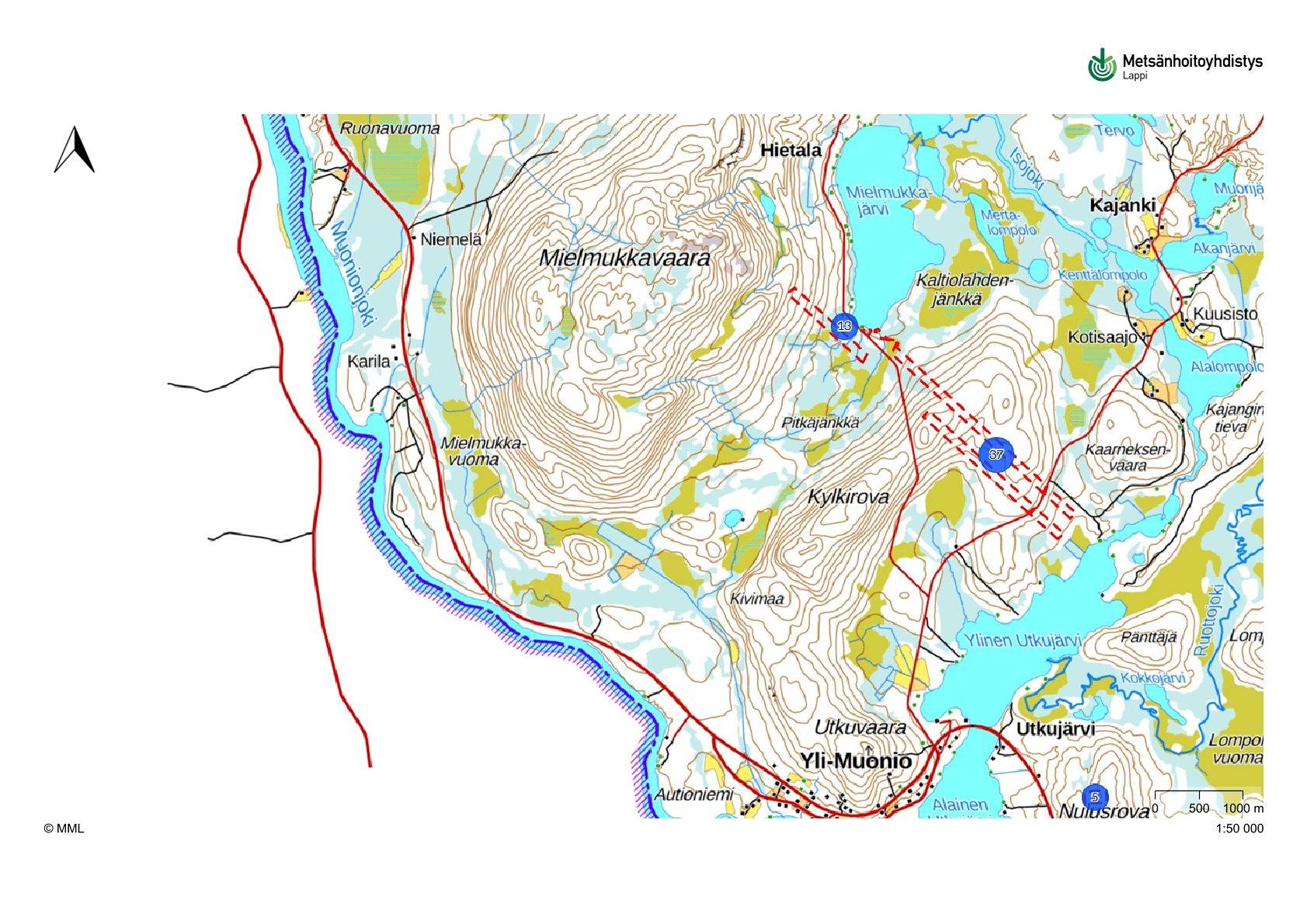 Mäkikokko 498-403-4-56 määräala ja Kokkola 498-403-5-6 määräala 1