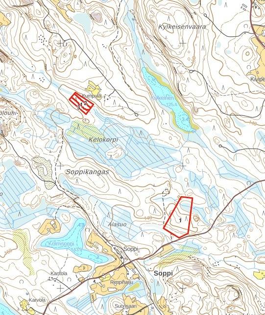 KANTOLA 541-419-35-9, KELOKORPI 541-419-26-1, Ylikylä 1