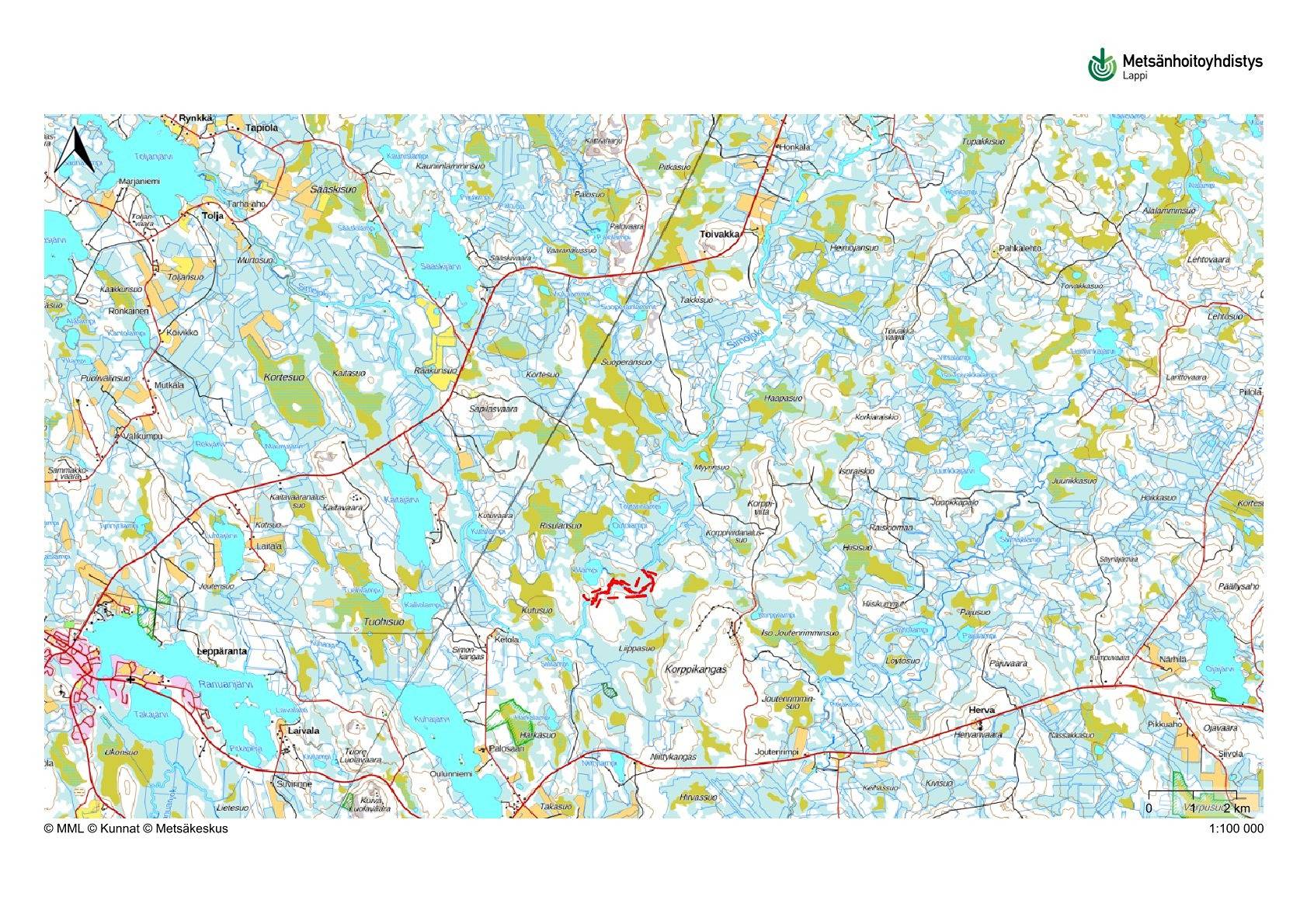 Kuha 683-402-3-137 määräala Simojoki varsi 1