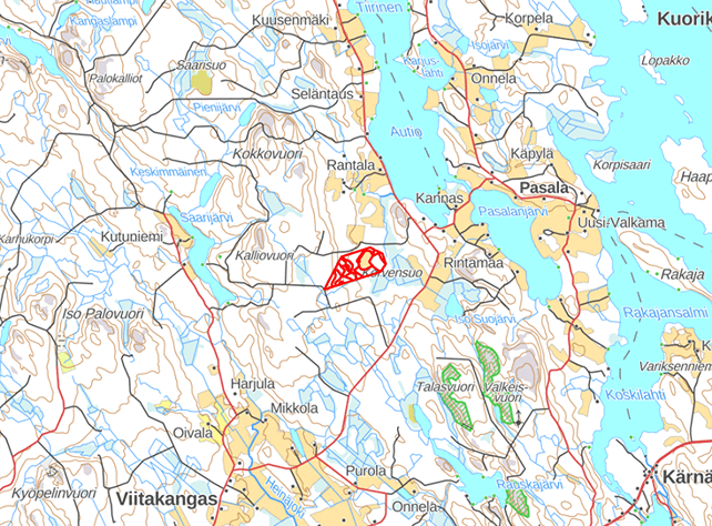 Pasala, Leväniemi 931-408-3-21 määräala 1