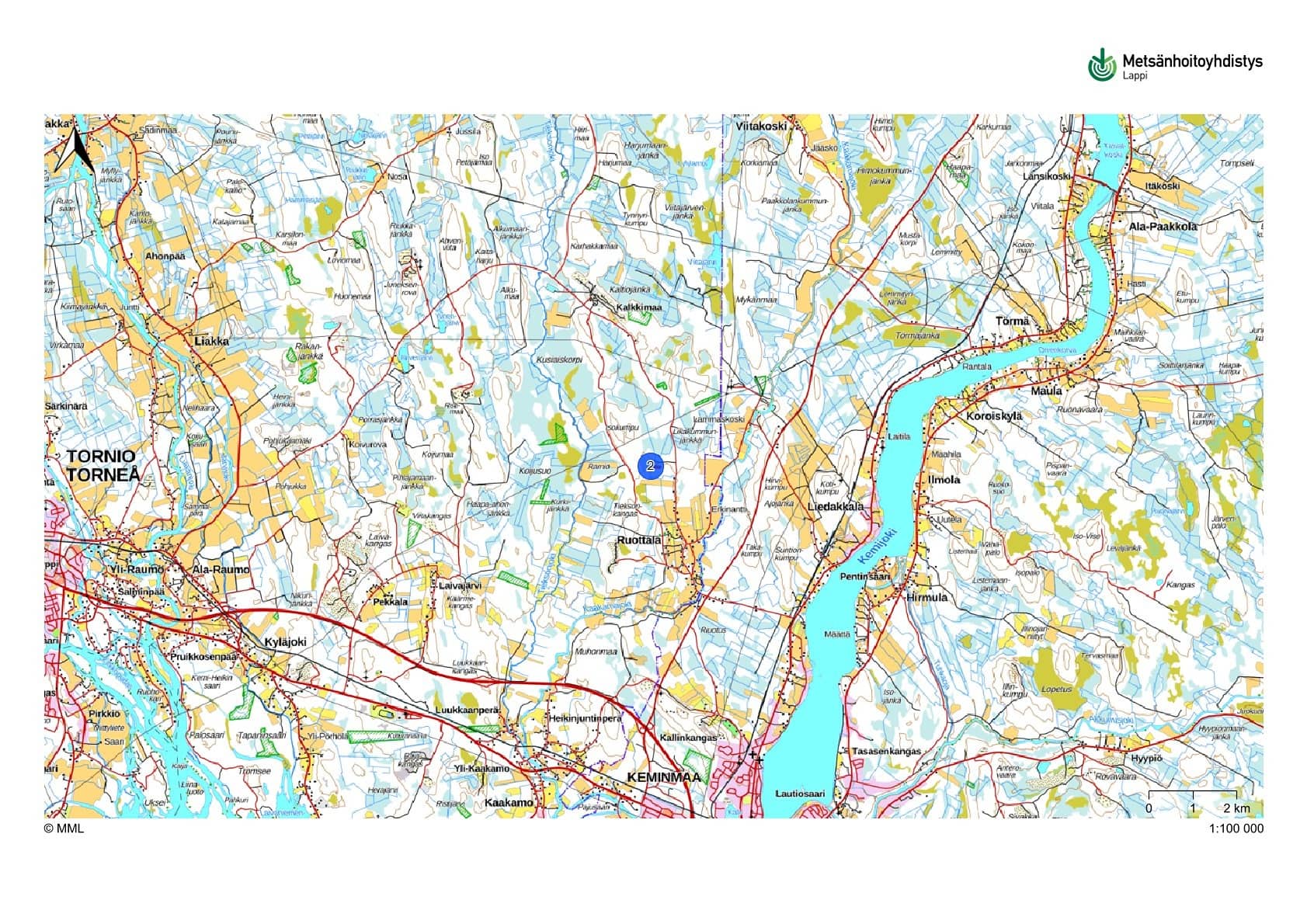 Kuusikko 851-413-2-18 ja Mattila 851-413-8-17 1
