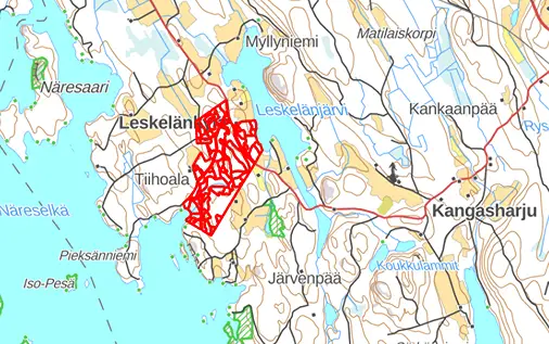 Leskelänkylä, Leskelä 275-407-6-54 1