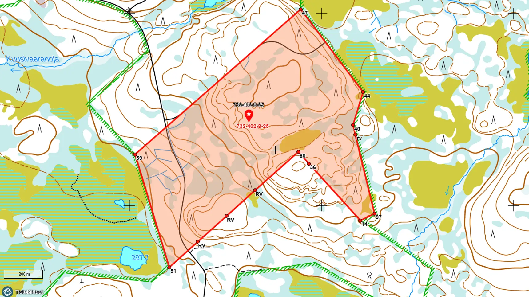 Aapala 732-402-8-25 määräala 1