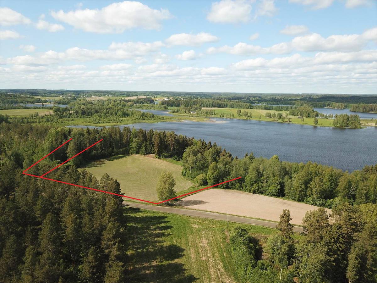Omslagsbild för objektet Paavola 7:129 tonttimääräala Kyrösjärven rannassa