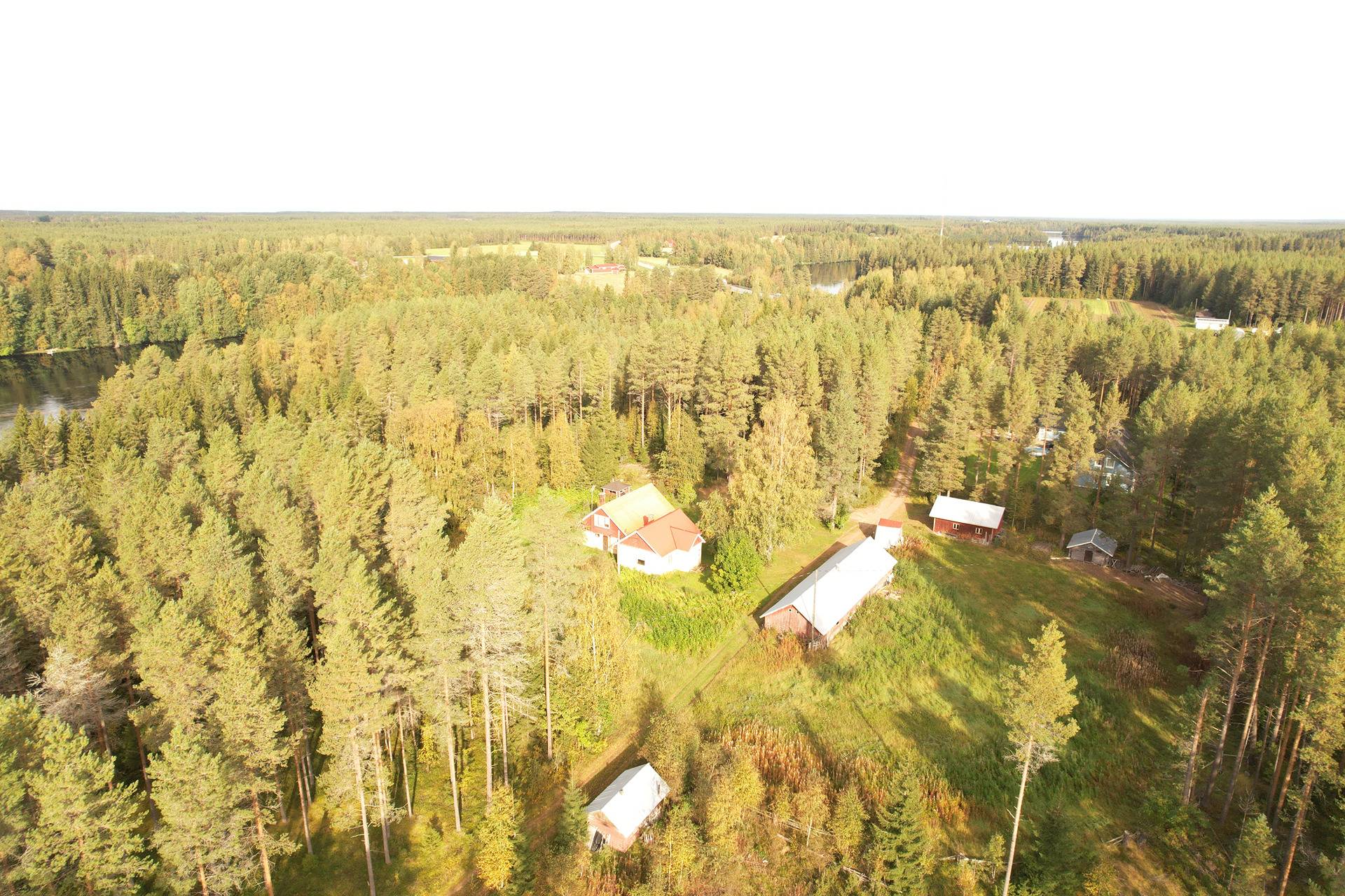 ROVA 889-403-3-82 omakotitalo- ja metsäkiinteistö 24,73 ha AHMASKOSKI n. 15 KM UTAJÄRVEN KK 3